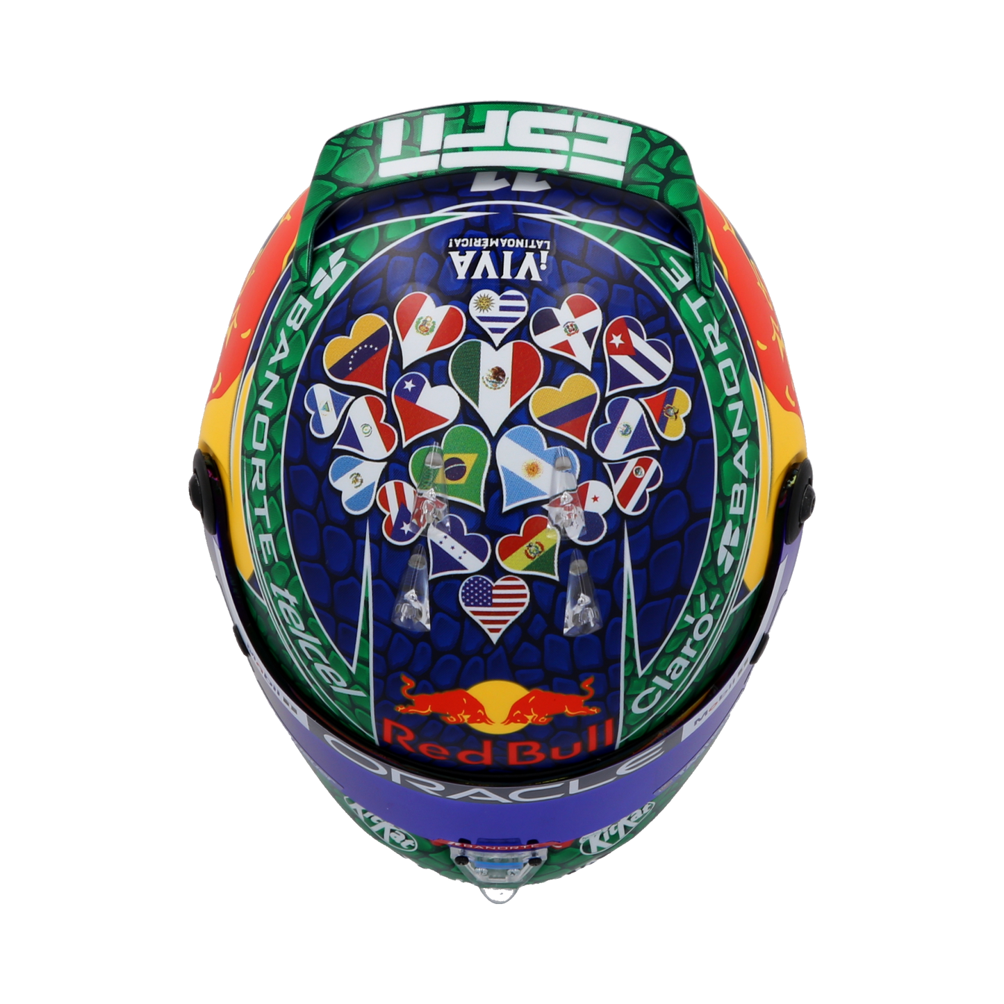 OUTLET SP Mini Helmet Miami 2024 Scale 1:2