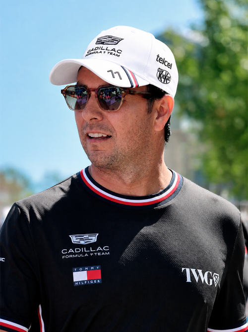 Cadillac F1 Checo All Season Cap Blanca 2026