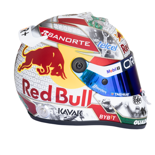 OUTLET SP Mini Helmet 250 GP Singapore 2023 Scale 1:2