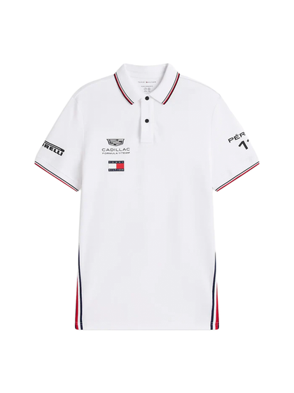 Cadillac F1 Checo Pérez Polo 2026 Color Blanco