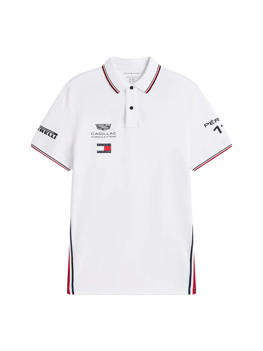 Cadillac F1 Checo Pérez Polo 2026 Color Blanco