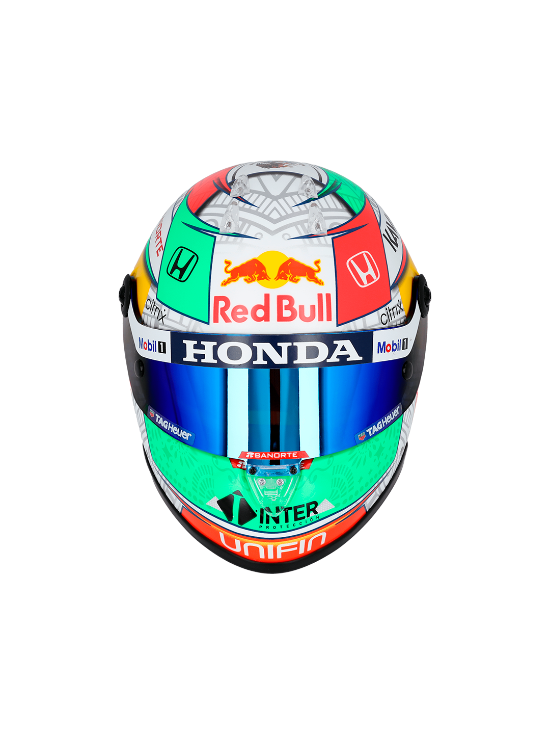 SP Mini Helmet Mexico GP 2021 - Scale 1:2