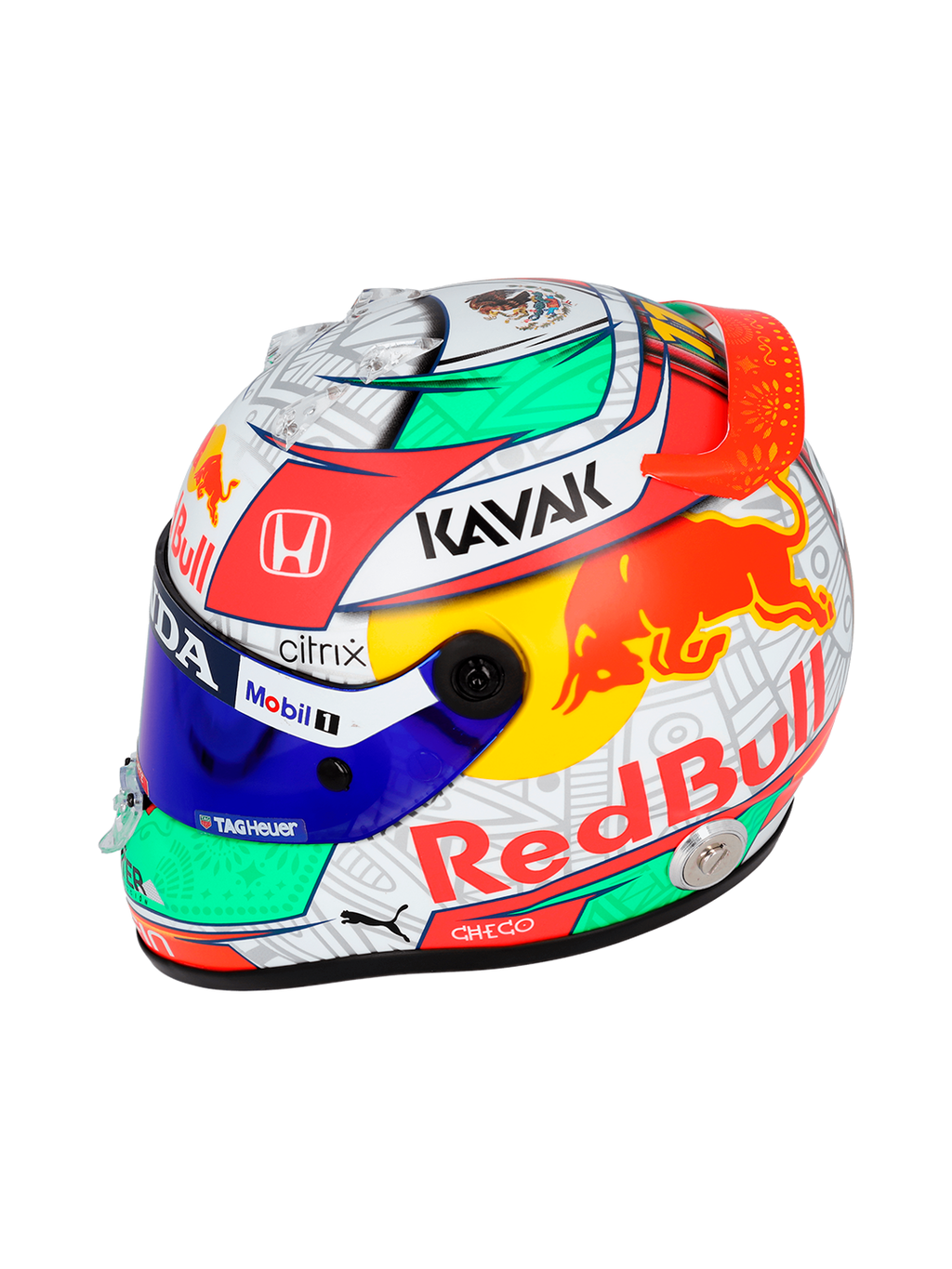 SP Mini Helmet Mexico GP 2021 - Scale 1:2