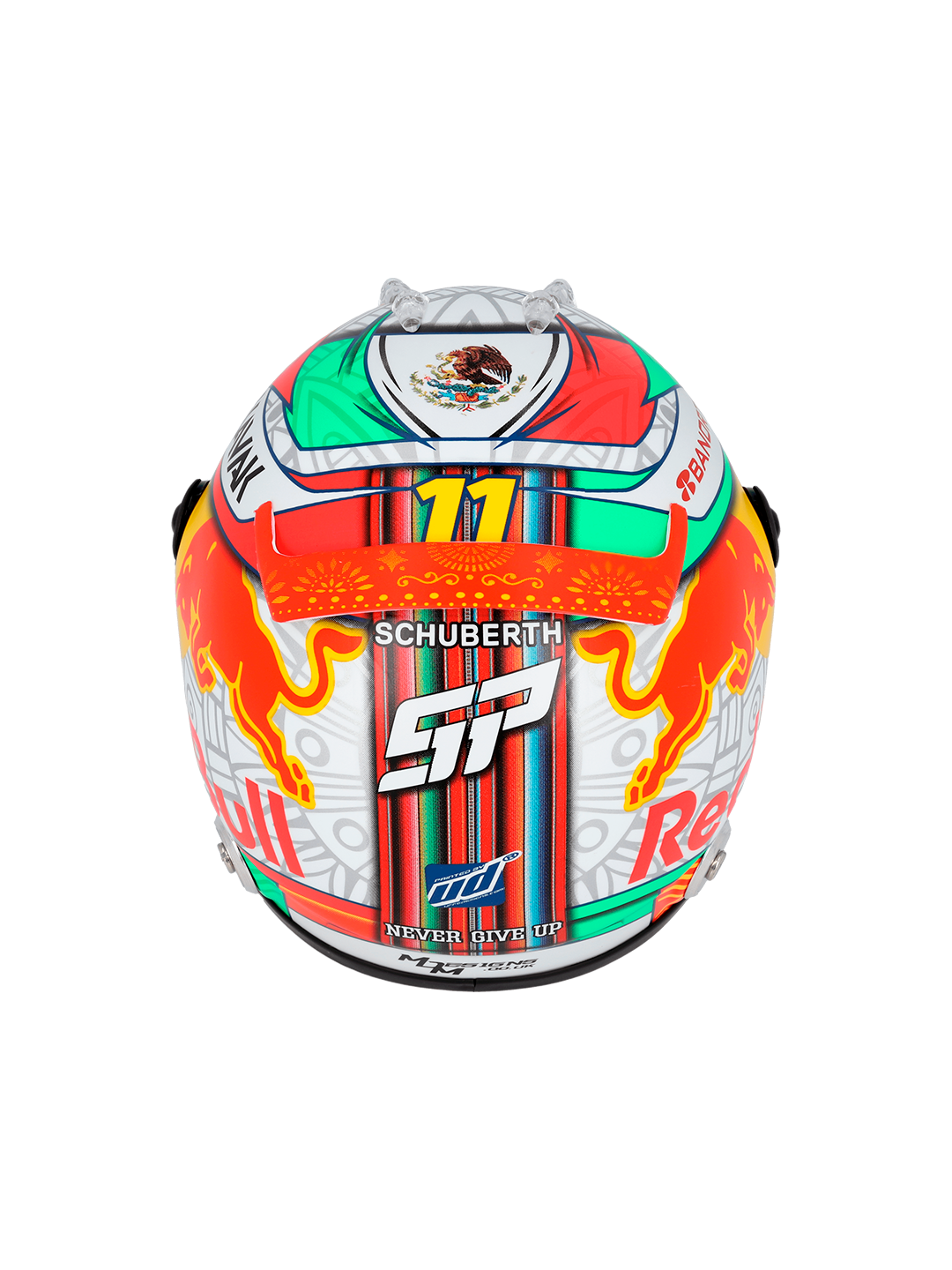 SP Mini Helmet Mexico GP 2021 - Scale 1:2