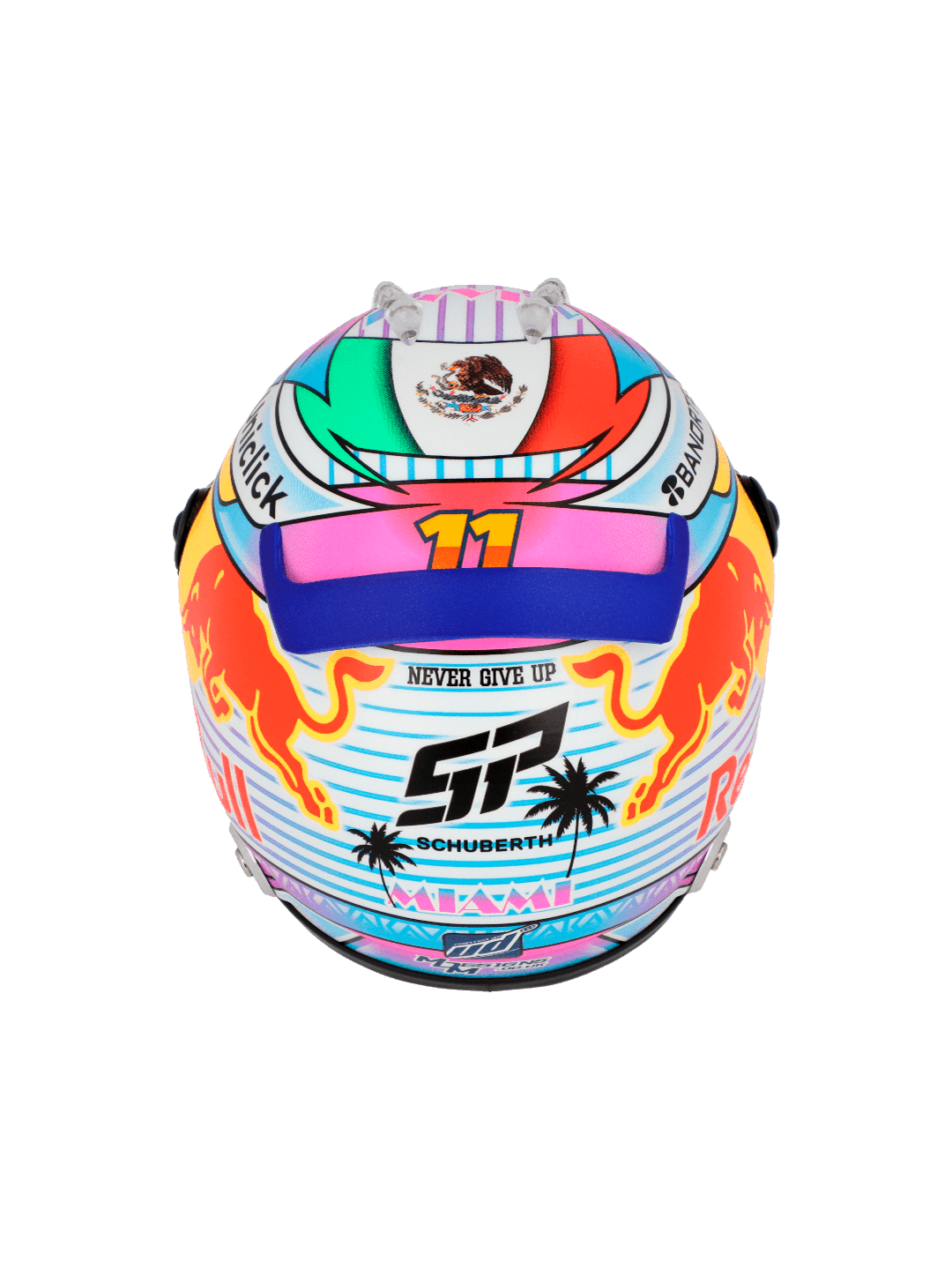 SP Mini Helmet Miami GP 2022 - Scale 1:2