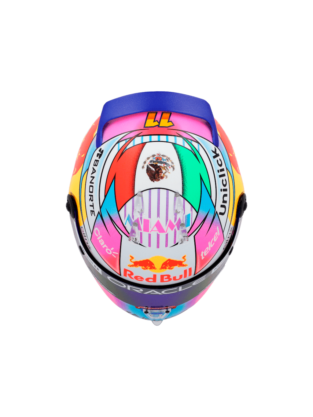SP Mini Helmet Miami GP 2022 - Scale 1:2