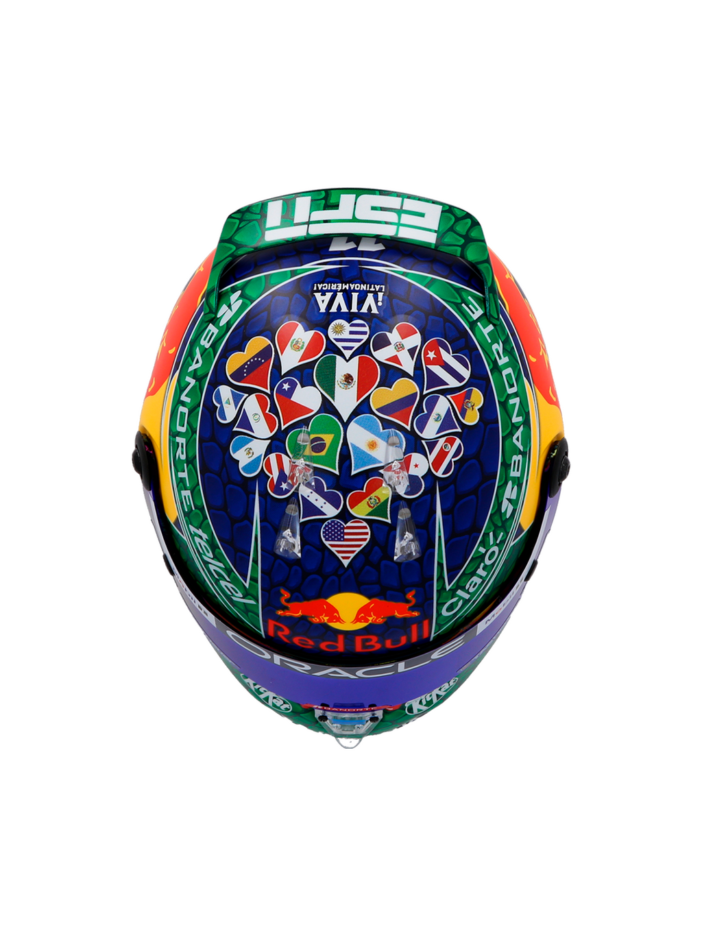 OUTLET SP Mini Helmet Miami 2024 - Scale 1:2