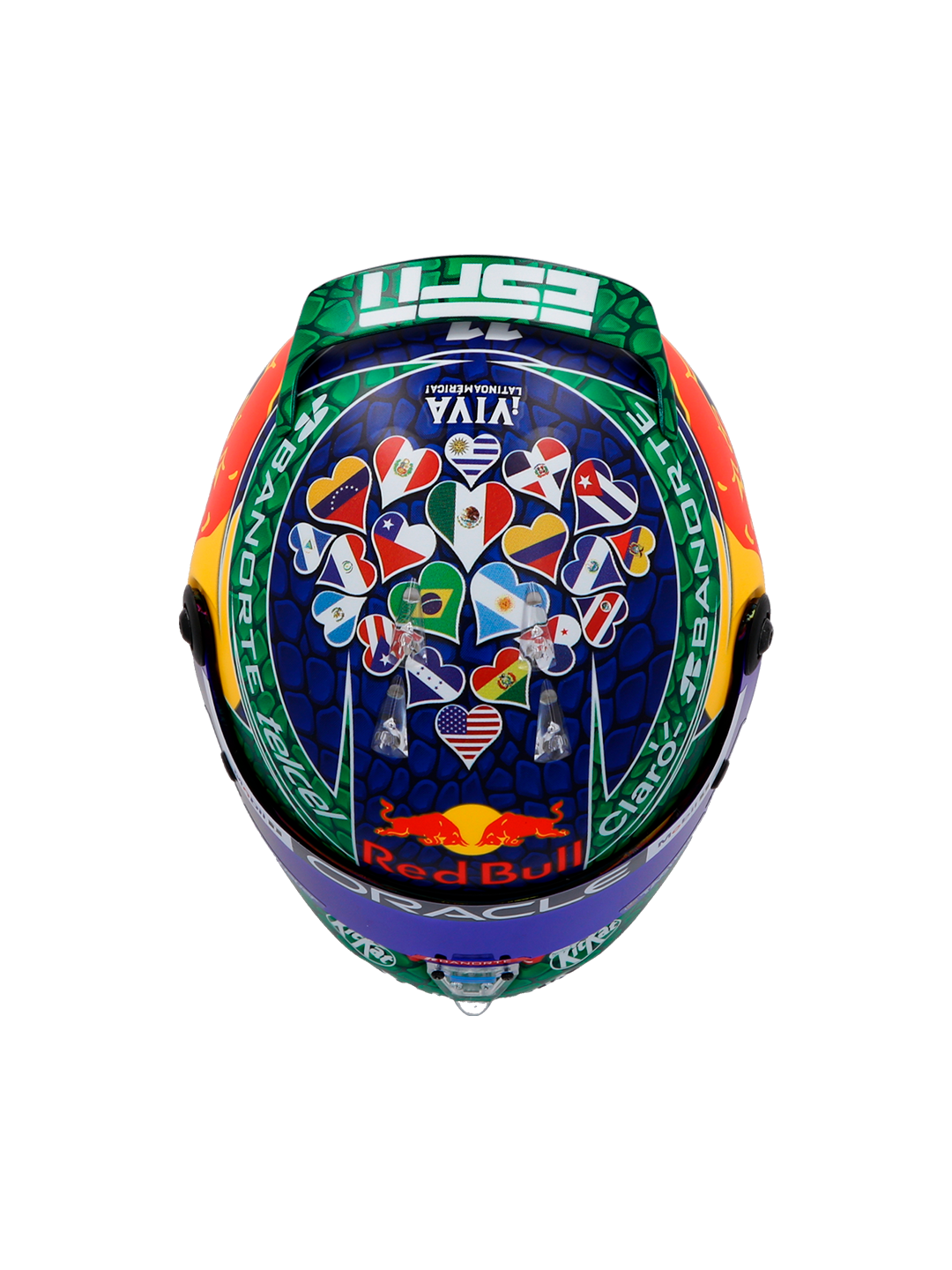 OUTLET SP Mini Helmet Miami 2024 - Scale 1:2