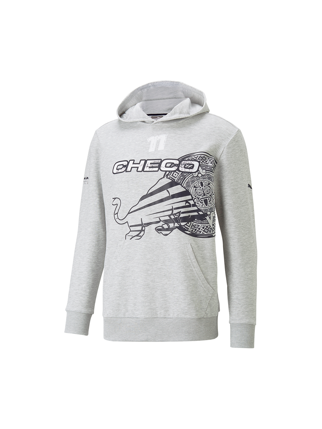 RBR CHECO LOGO HOODIE GREY 2022