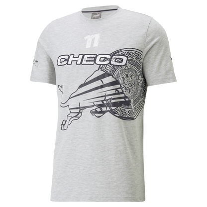 RBR MENS CHECO LOGO GREY TEE 2022