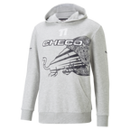 RBR CHECO LOGO HOODIE GREY 2022