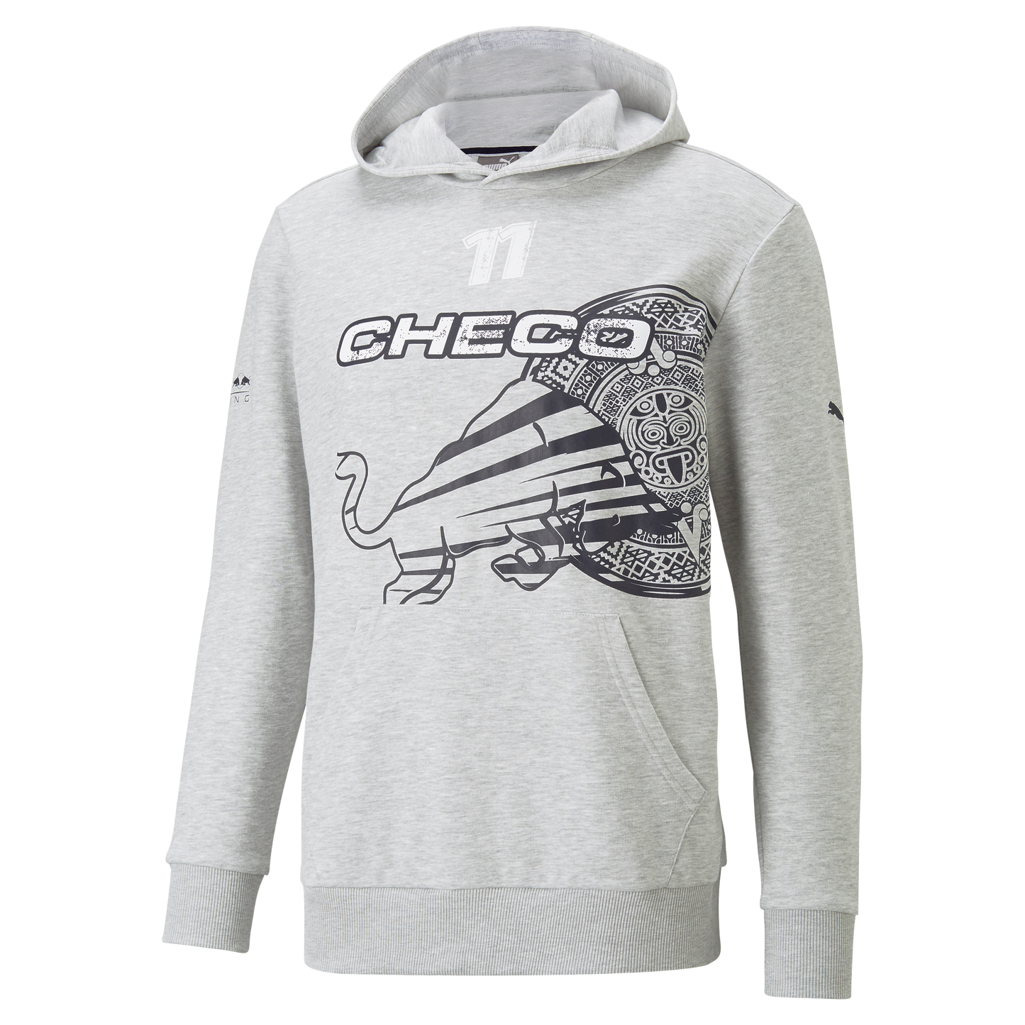 RBR CHECO LOGO HOODIE GREY 2022