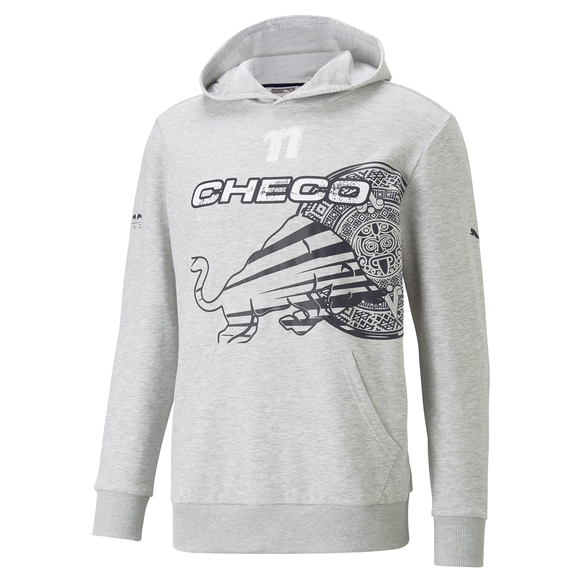 RBR CHECO LOGO HOODIE GREY 2022